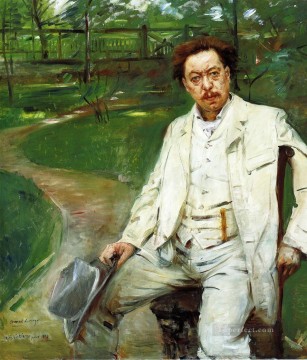 ロビス・コリント Painting - ピアニスト コンラッド・アンゾルジュ・ロヴィス・コリントスの肖像